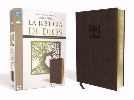 Span-NIV*God's Justice: The Holy Bible (Santa Biblia NVI La Justicia De Dios)-Brown DuoTone