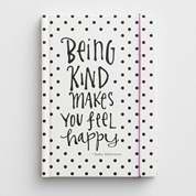 Journal-Being Kind Makes You Feel Happy (Mini Banded) (5 x 7)