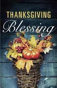 Tract-Thanksgiving Blessing (ESV) (Redesign) (Pack Of 25) (Pkg-25)