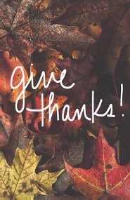Tract-Give Thanks! (ESV) (Redesign) (Pack Of 25) (Pkg-25)