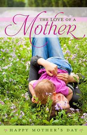 Bulletin-Love Of A Mother: Happy Mother's Day (Pack Of 100) (Pkg-100)