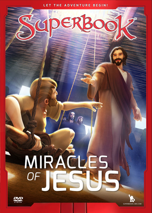 DVD-Miracles Of Jesus (SuperBook)