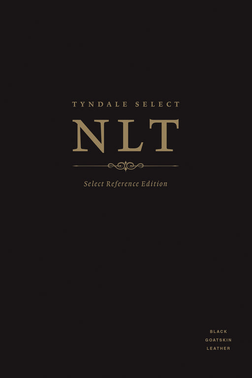 NLT2 Select Reference Edition-Black Goatskin Leather