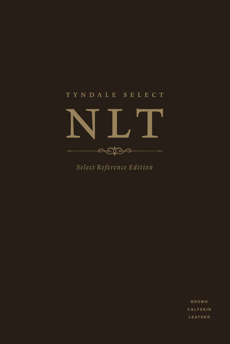 NLT2 Select Reference Edition-Brown Calfskin Leather Indexed