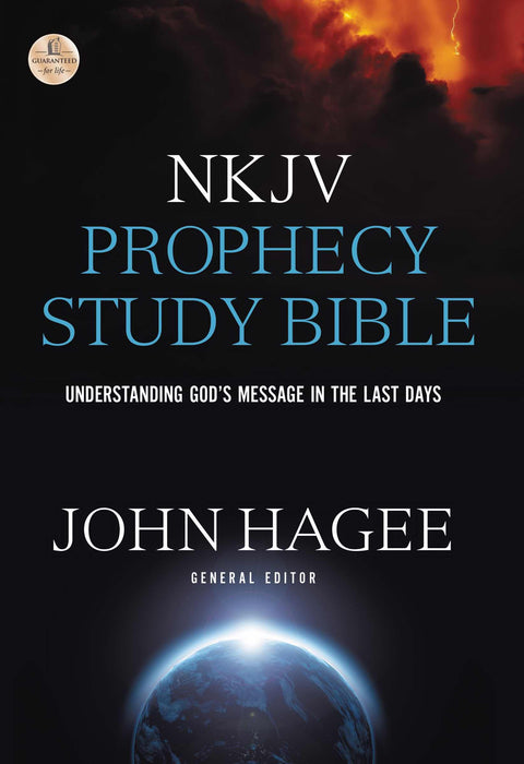 NKJV Hagee Prophecy Study Bible-Hardcover