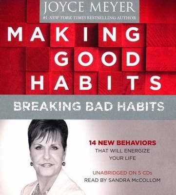Audiobook-Audio CD-Making Good Habits, Breaking Bad Habits (Unabridged) (Replay) (5 CD)