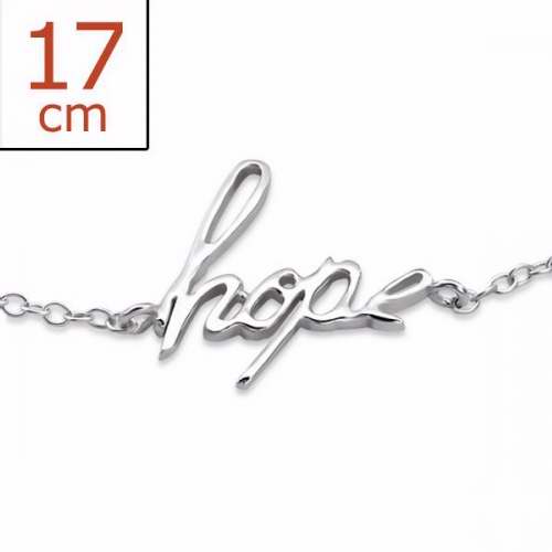 Bracelet-Chain Hope Inline-925 (Sterling Silver)