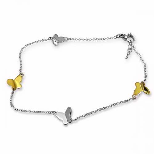 Bracelet-Butterly-316l Surgical Grade Stainless Steel