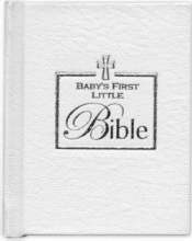 Baby's First Little Bible-White (3.25 x 4)