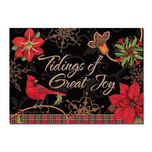 Card-Boxed-Tidings Of Great Joy w/Matching Envelopes (Box Of 15) (Pkg-15)