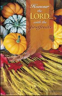 Bulletin-Honor The Lord With The Firstfruits (Pack Of 100) (Pkg-100)