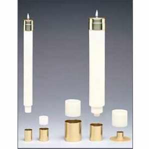 Candle-Emitte Elite Lite Candelabra & Altar Candle Glass Shield 1-1/8" (#59048)