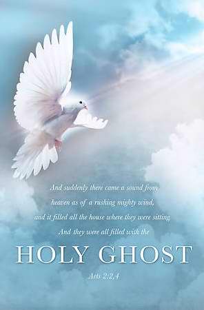 Bulletin-Pentecost: And Suddenly There Came/Holy Ghost (Acts 2:2,4 KJV) (Pack Of 100) (Pkg-100)