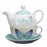 Tea Set-Tea For One/Butterfly Blessings/Grace w/Gi