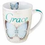 Mug-Butterfly Blessings/Grace w/Gift Box