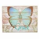 Wall Plaque-Butterfly Blessings/Grace