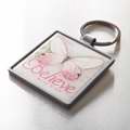 Keyring-Butterfly Blessings/Believe
