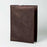 Bible Cover-Top Grain Leather W/Flared Cross-X Large-Brown