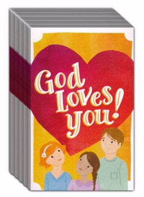 Tract-God Loves You! (ESV) (Pack Of 25) (Pkg-25)