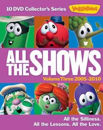 DVD-Veggie Tales: All The Shows V3 (Original Version) (5 Double Sided DVD's)