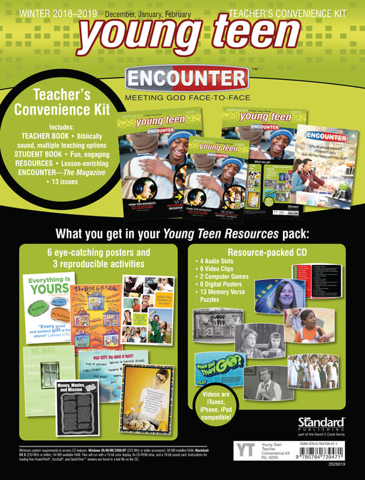 Encounter Winter 2018-2019: Young Teen Teacher's Convenience Kit (#6266)