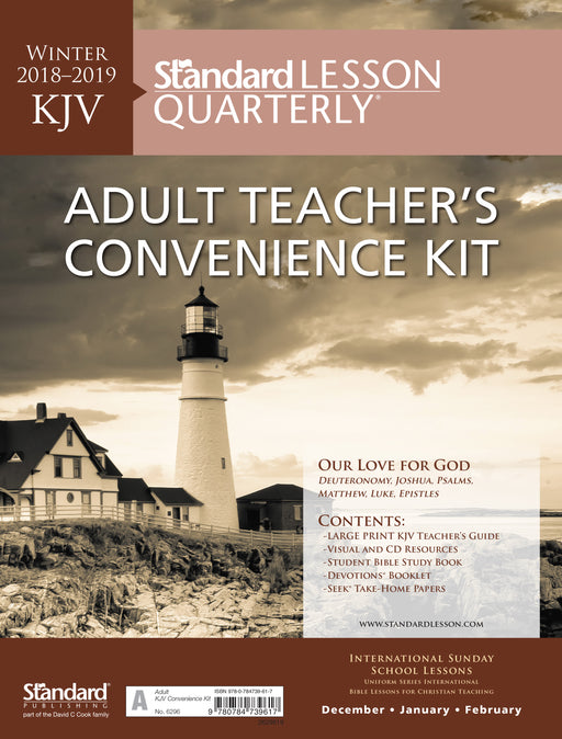 Standard Lesson Quarterly Winter 2018-2019: Adult KJV Teacher's Convenience Kit (#6296)