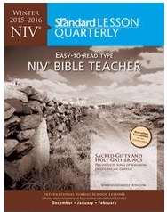 Standard Lesson Quarterly Winter 2018-2019: Adult NIV Bible Teacher (#6280)