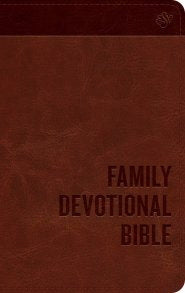 ESV Family Devotional Bible-Brown TruTone