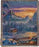 Throw-Evening On Mountain Lake/Your Righteousness Is Like The Mighty Mountains (Tapestry) (50 x 60)