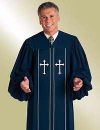 Clergy Robe-Cleric H10/HM543-Admiral Blue