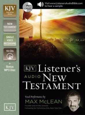 Audio CD-KJV Listener's Audio New Testament (16 CD)