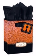 Gift Bag-Specialty-Dad-Faithful Man-II Timothy 1:8-Medium