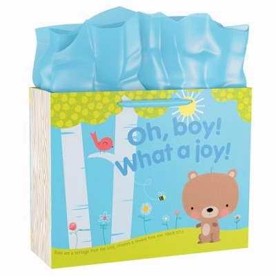 Gift Bag-Specialty-Oh, Boy! What A Joy!-Psalm 127:3-Large