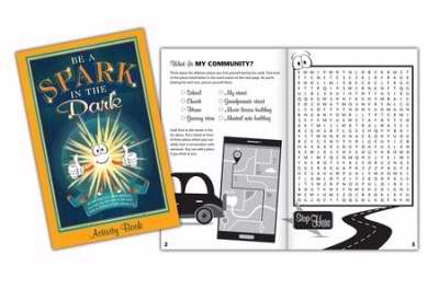 Be A Spark In The Dark Activity Book (Ephesians 5:8)