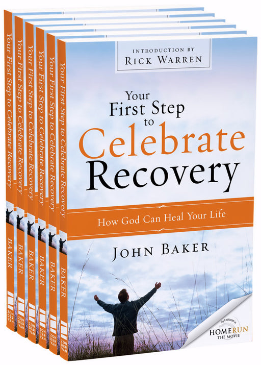 Your First Step To Celebrate Recovery Outreach Pack (Celebrate Recovery) (Pack Of 6) (Pkg-6)