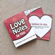 Note Card-Love Notes For Kids: 32 Messages of God's Love For Your Child (Pack of 32) (Pkg-32)
