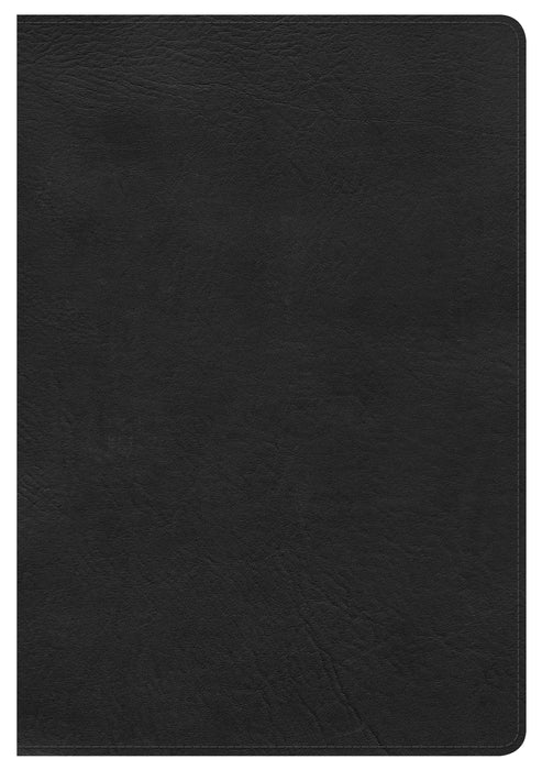 KJV Giant Print Reference Bible-Black LeatherTouch Indexed