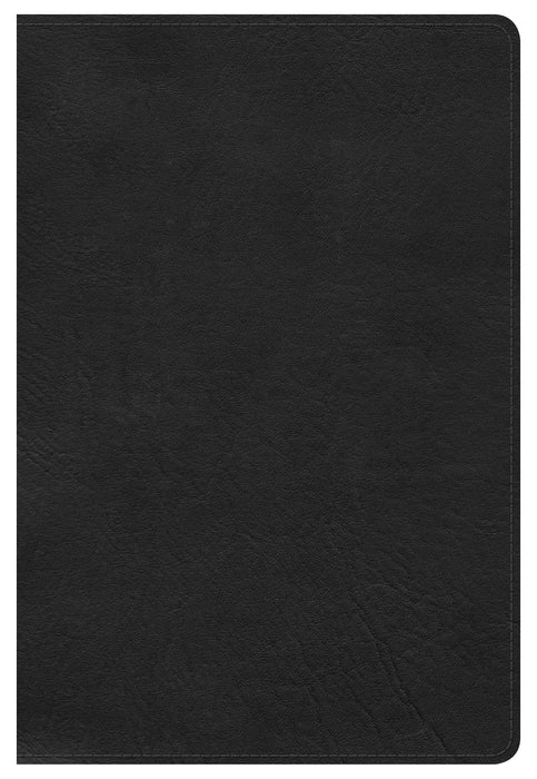NKJV Large Print Personal Size Reference Bible-Black LeatherTouch