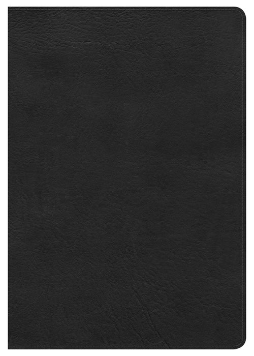 NKJV Super Giant Print Reference Bible-Black LeatherTouch