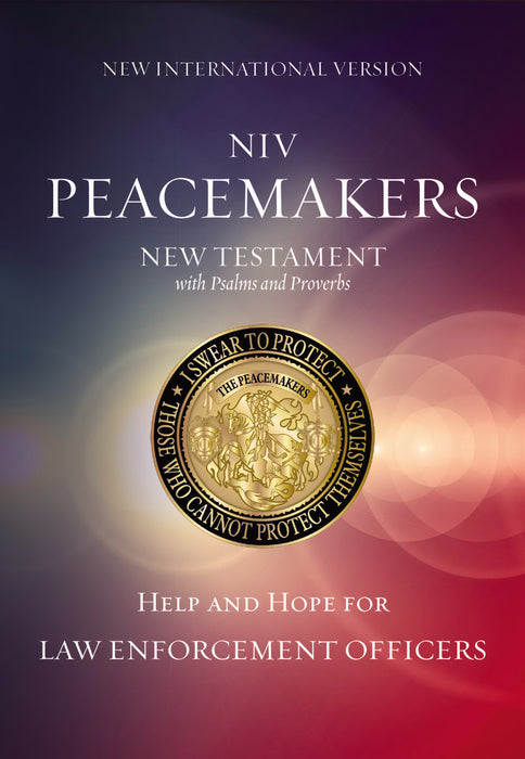 NIV Peacemakers New Testament W/Psalms And Proverbs-Softcover