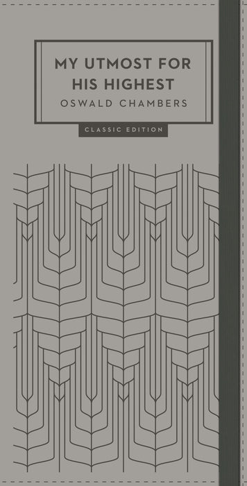 My Utmost for His Highest (Classic Edition) (Trimline)-Gray LeatherLike