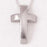 Necklace-Domed Cross W/18" Chain (Sterling Silver)