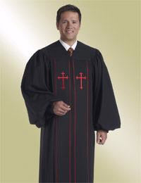 Clergy Robe-Cleric-S15/12227-Black