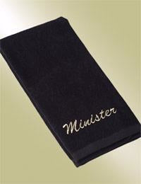 Towel-Minister-Black (18169)