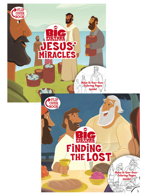 Jesus' Miracles/Finding The Lost Flip-Over Book (Big Picture Interactive)