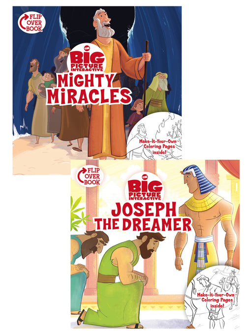 Mighty Miracles/Joseph The Dreamer Flip-Over Book (Big Picture Interactive)