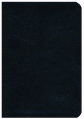 NASB Side-Column Wide Margin Reference Bible-Black Leathertex