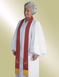 Clergy Robe-Geneva-S7F/385432-White