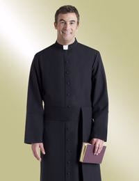 Clergy Cassock-H19/HM525-Black