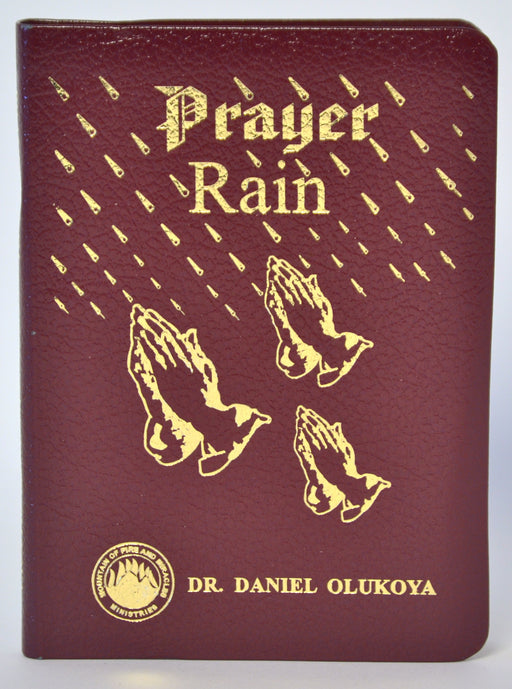 Prayer Rain (Deluxe Edition) Burgundy Bonded Leather